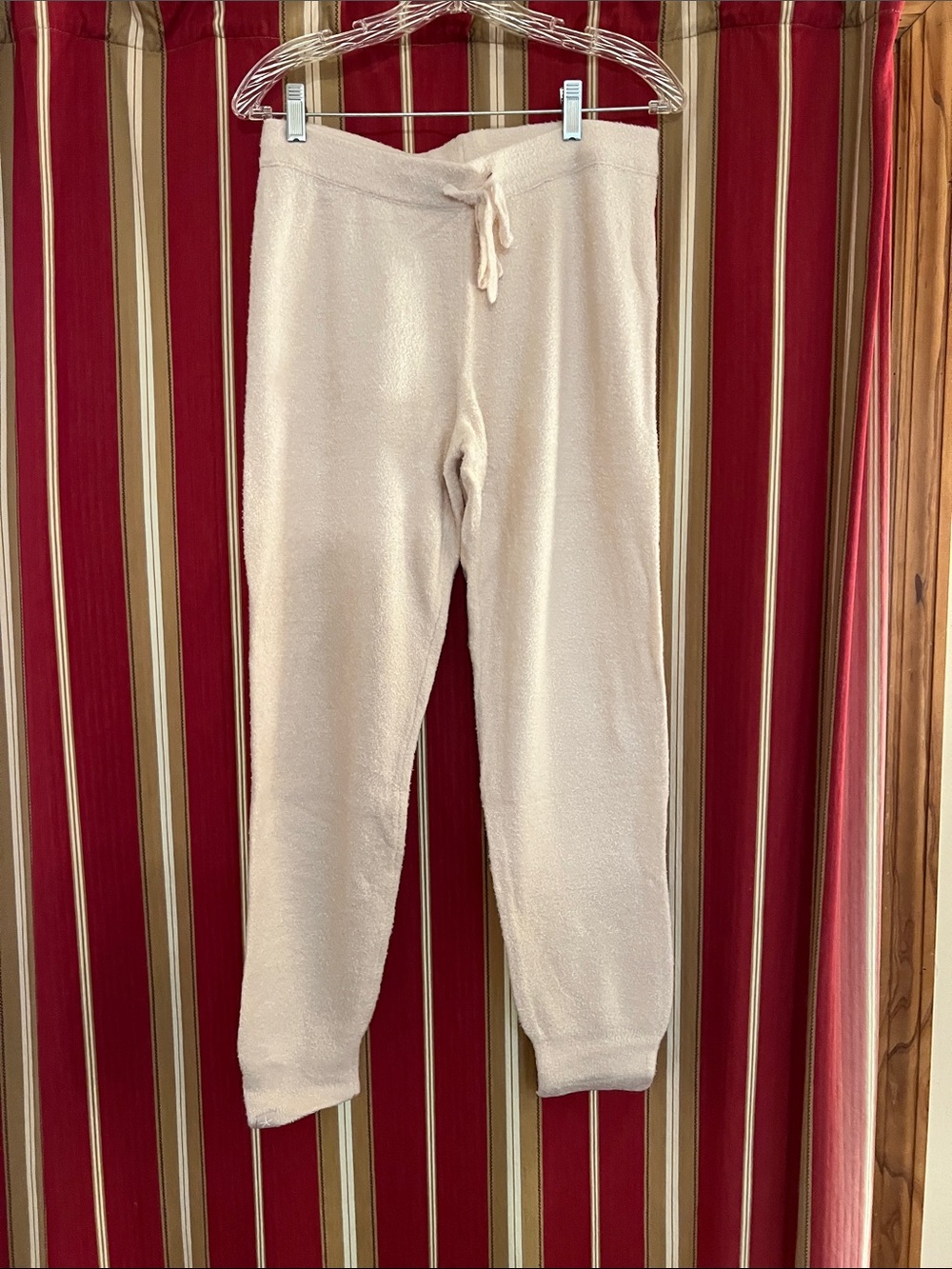 Barefoot Dreams Cozy Cream Plush Jogger Pants